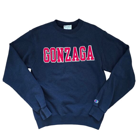 Champion Other - Vintage Gonzaga Champion Navy Pullover Sweatshirt Men's Size S Preppy Academia